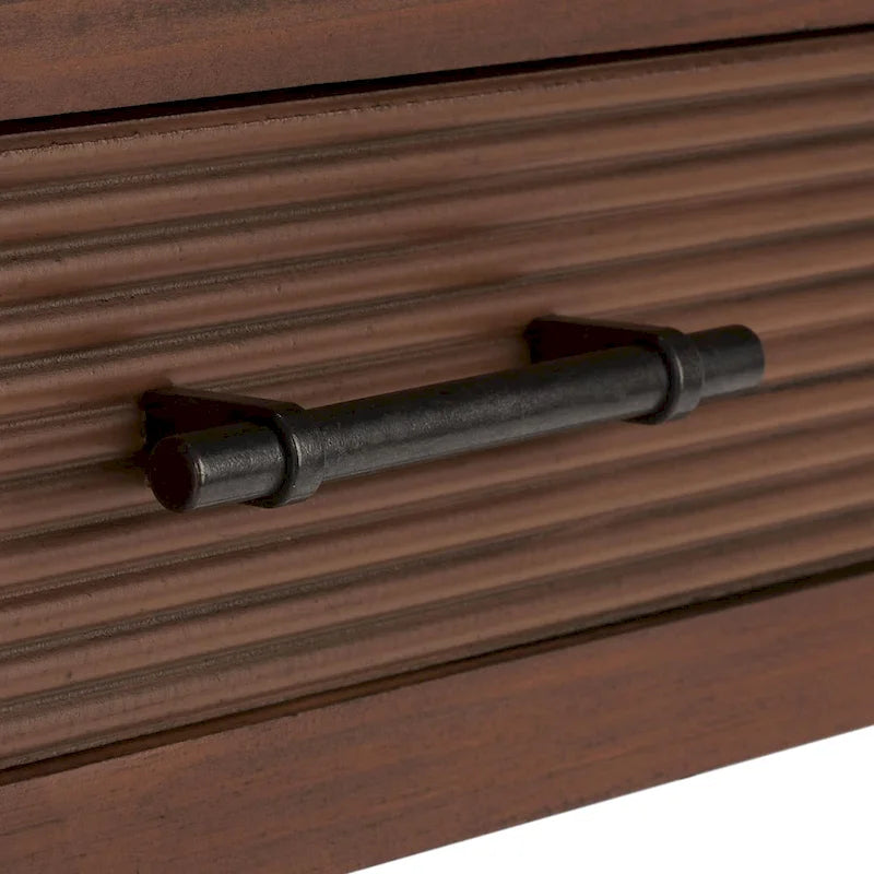 Bureau de style campagnard à 2 tiroirs