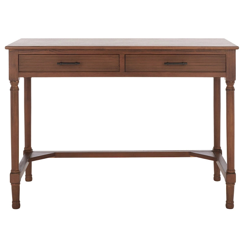 Bureau de style campagnard à 2 tiroirs