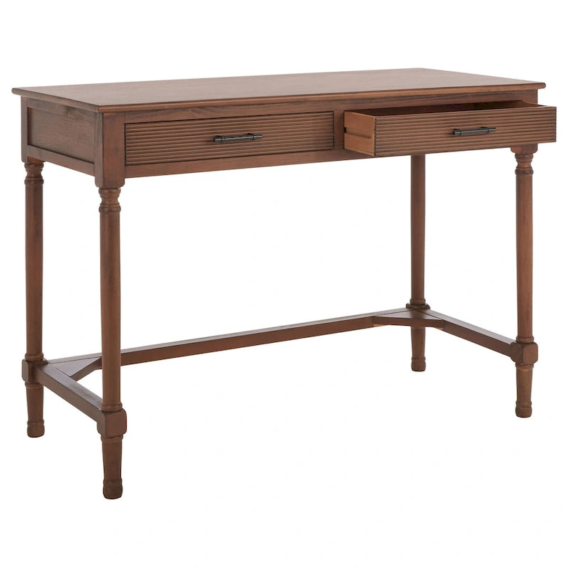 Bureau de style campagnard à 2 tiroirs