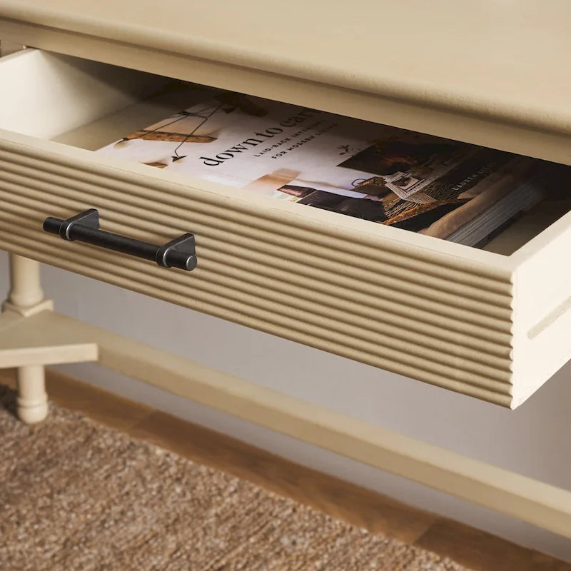 Bureau de style campagnard à 2 tiroirs