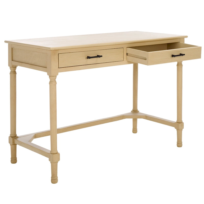Bureau de style campagnard à 2 tiroirs