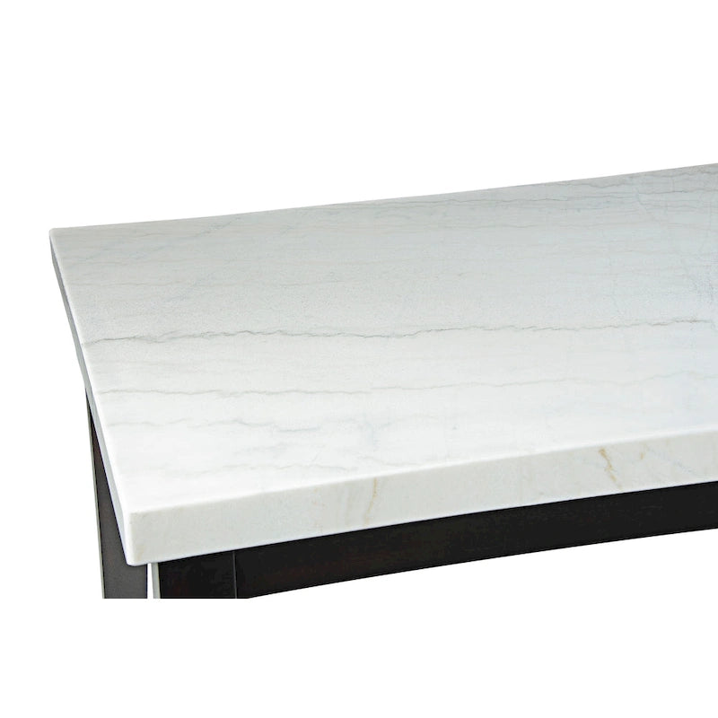 Table à manger en marbre blanc