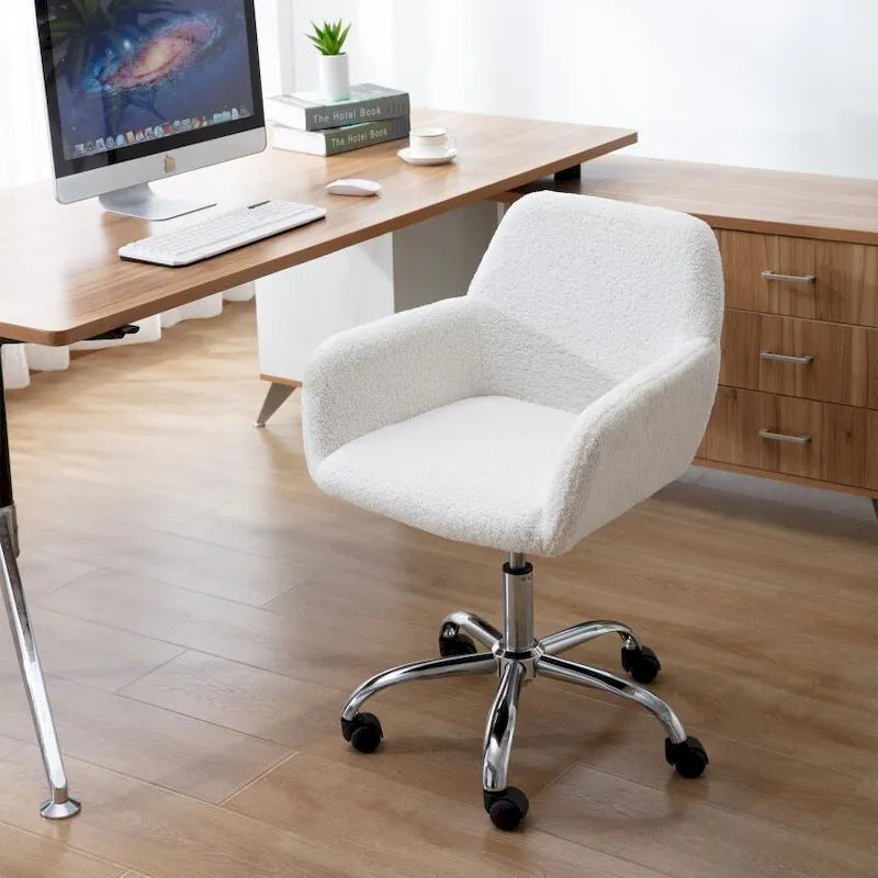 Chaise de bureau pivotante réglable en hauteur pour bureau à domicile