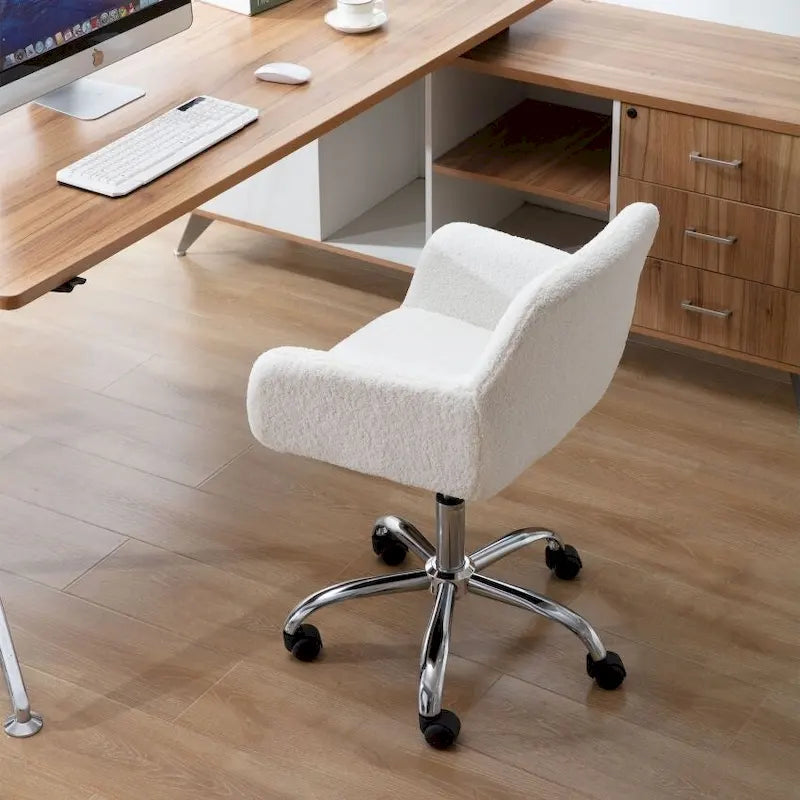 Chaise de bureau pivotante réglable en hauteur pour bureau à domicile