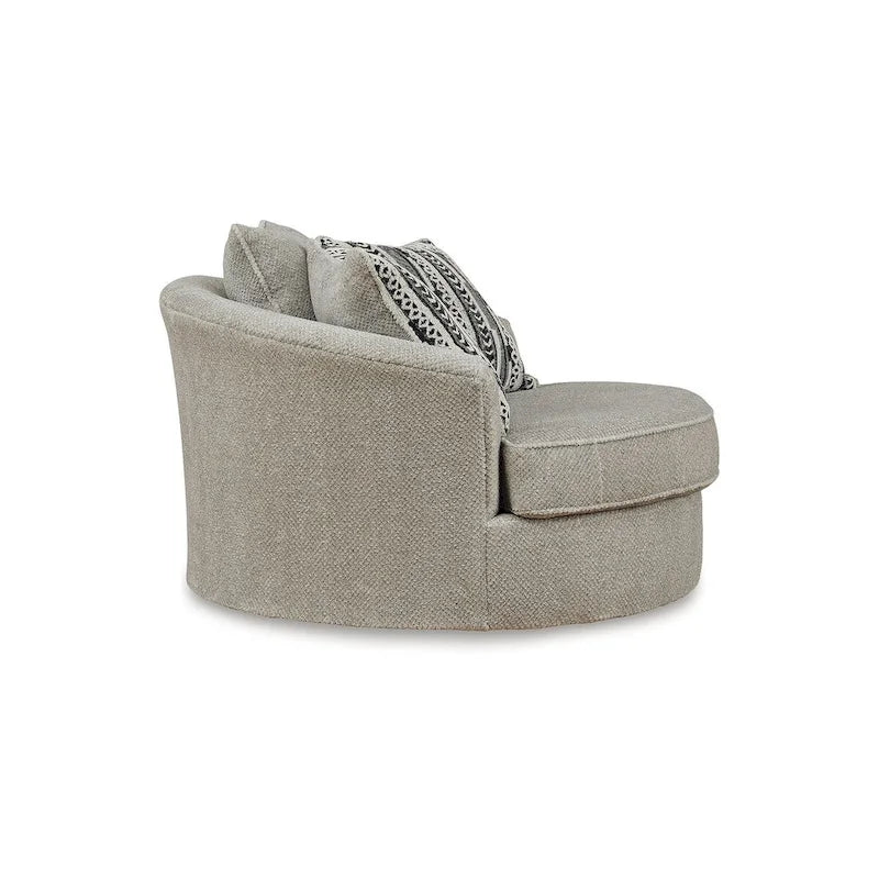 Fauteuil pivotant surdimensionné - 56L x 55P x 36H